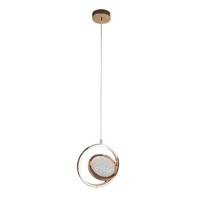 LÁMPARA COLGANTE LED CON 3 NIVELES DE BRILLO COSMOS No. LKM02