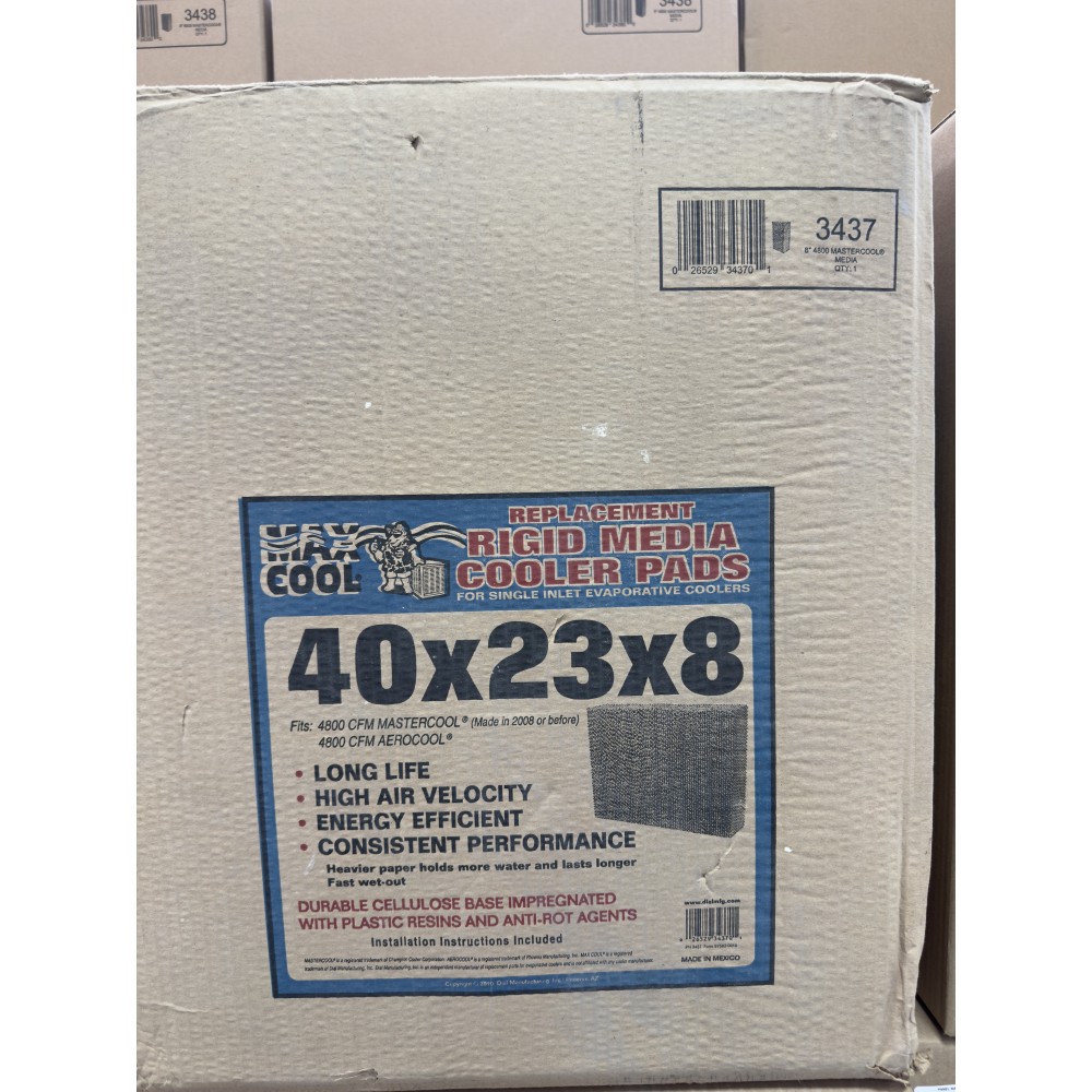 PANEL MAX COOL 4800´ 8"X 40"X 23"