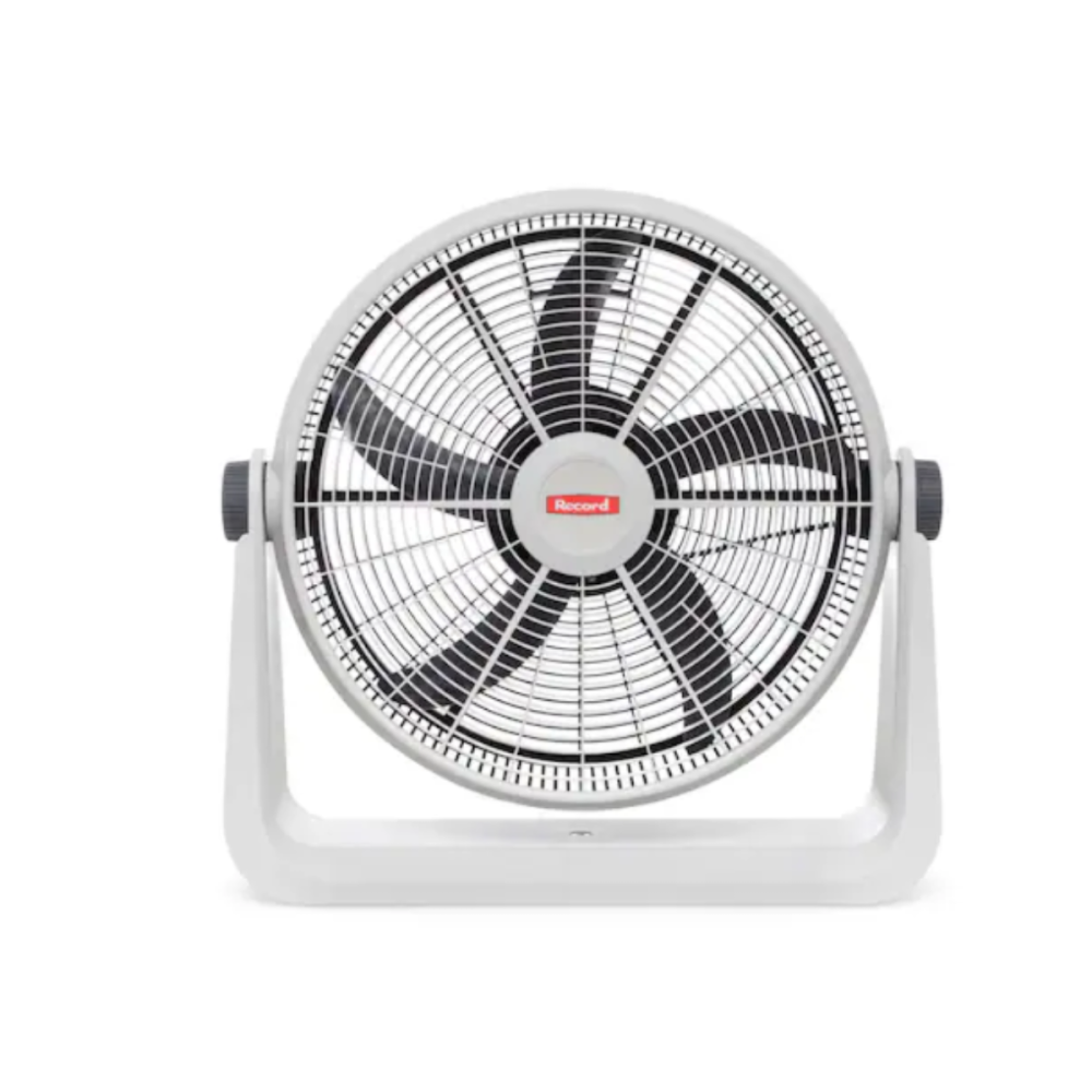 VENTILADOR DE PEDESTAL ASPA PLASTICA RECORD 20”