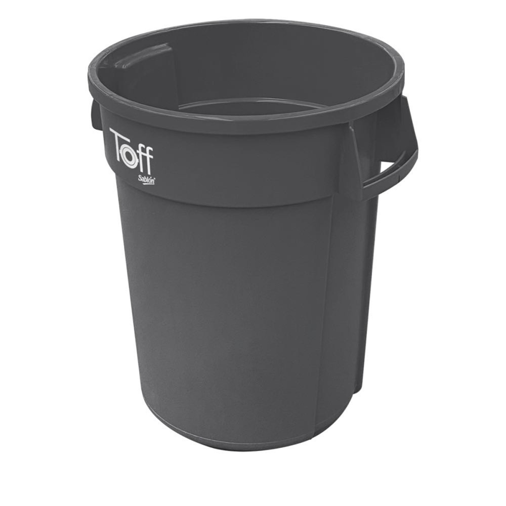 CONTENEDOR TOFF SABLON 60 LTS (15.87 GAL) GRIS No. 9204GR