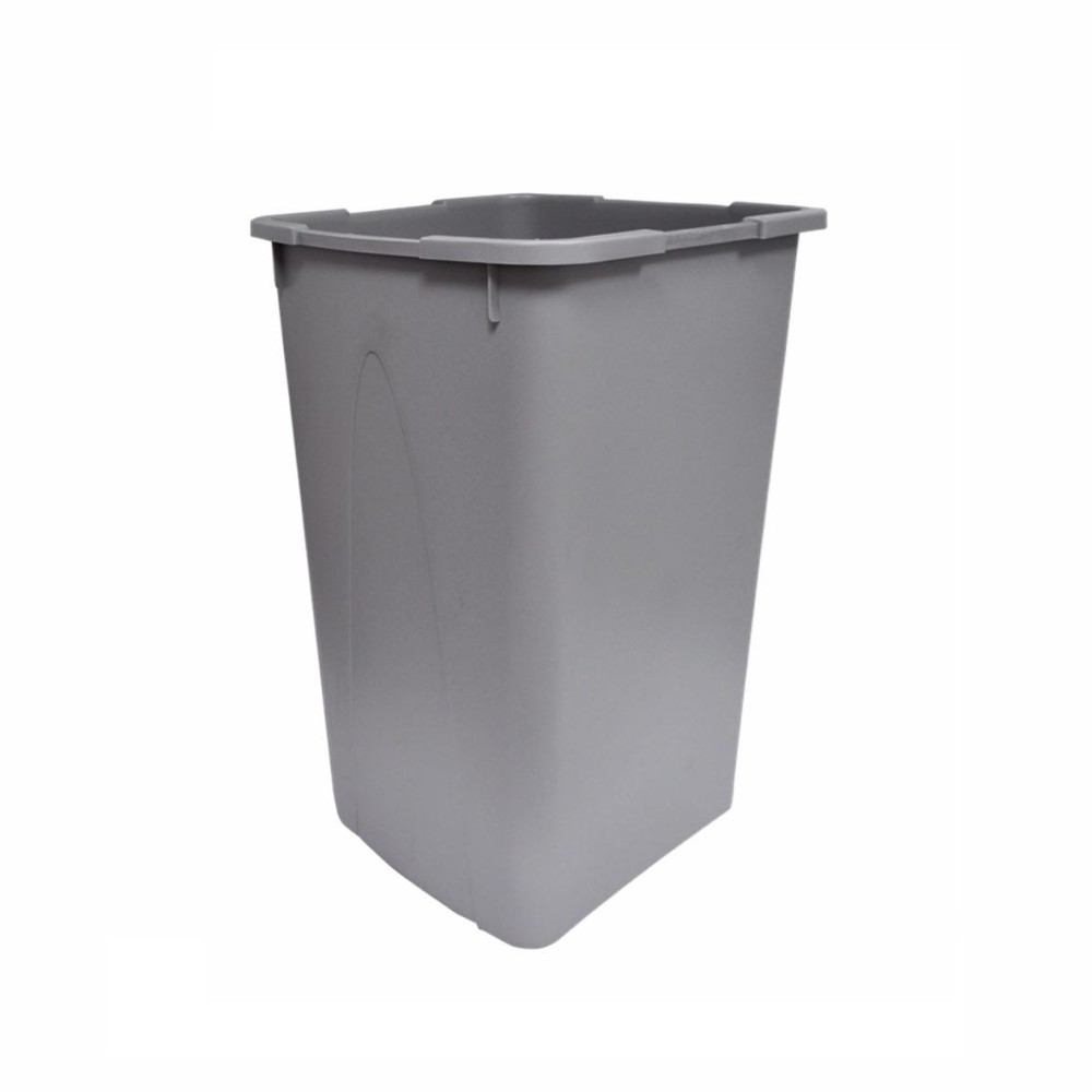 CESTO RECTANGULAR SABLON 80 LTS (21.16 GAL) GRIS No. 8484GR