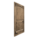 PUERTA RUSTICA CONQUISTADOR 2.13 METROS