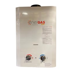 COMBO CALENTADOR ENERGAS ECO LP 5 LTS C/ KIT DE INSTALACION Y CUBRE BOILER