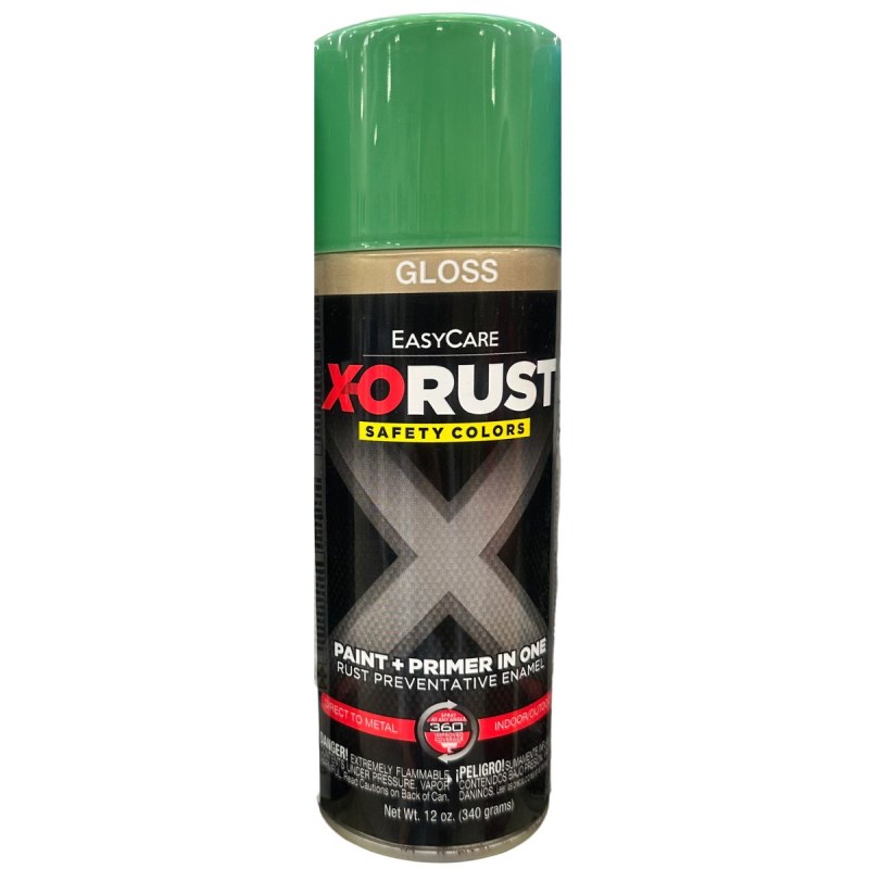 PINTURA EN AEROSOL VERDE SEGURIDAD No. XOP47 340 G