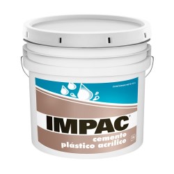 CEMENTO PLASTICO ACRILICO 3.78 LITROS IMPAC