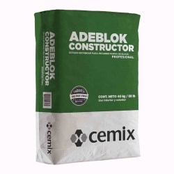 ESTUCO CONSTRUCTOR BLANCO 40 KILOGRAMOS CEMIX