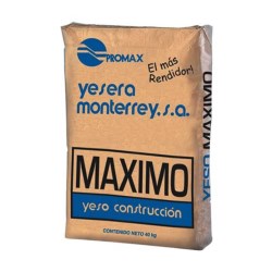 YESO MAXIMO SACO 40 KILOGRAMOS YESERA